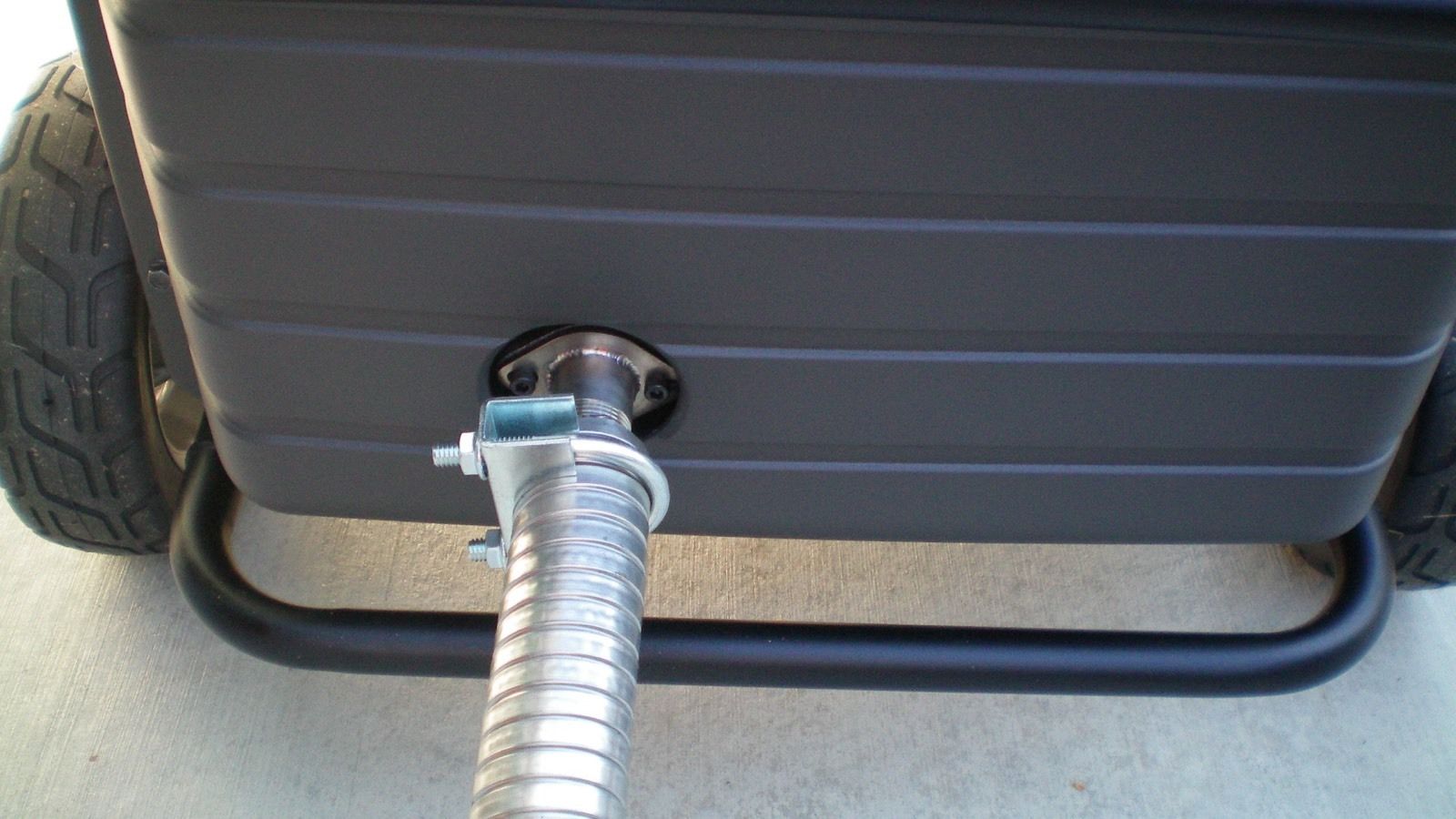 Steel Exhaust Extension Hose