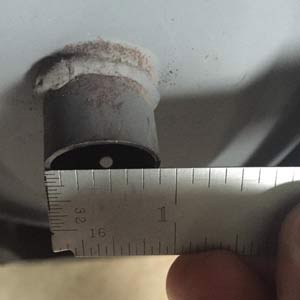 Exhaust Outlet Diameter Measurement